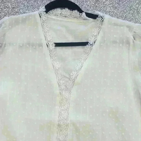 Womens nwot long sleevev neck blouse - Picture 6 of 6